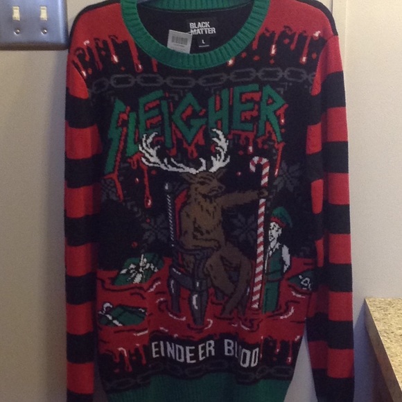 Sleigher reindeer blood sweater Clearance